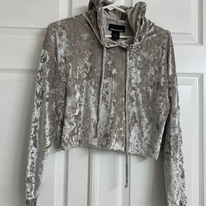 CALIFORNIAN STITCH Velvet Hoodie size M